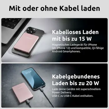 Powerbank INTENSO MW5000 5000 mAh Pink