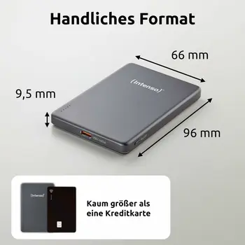 Powerbank INTENSO MW5000 5000 mAh Grey