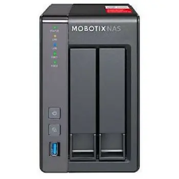 NAS Network Storage Mobotix MX-S-NAS2A-8 Black