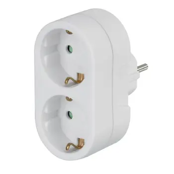 Plug adapter Hama 00108876 White 3680 W 250 V