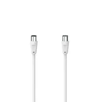 Coaxial TV Antenna Cable Hama 00305045 White 10 m