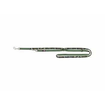 Adjustable dog leash Trixie Premium Green XS/S