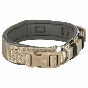 Dog collar Trixie Premium Graphite Sand L/XL 53-62 cm