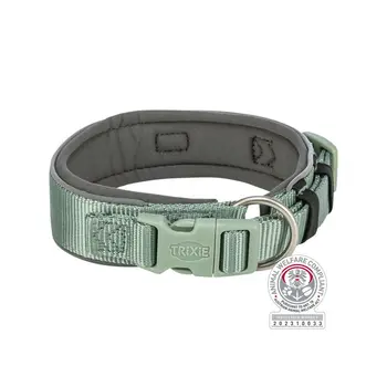 Dog collar Trixie Premium Green Graphite L/XL 53-62 cm