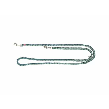 Adjustable dog leash Trixie Blue Green L/XL 2 m