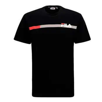 Men’s Short Sleeve T-Shirt Fila FAM0428 80010 Black