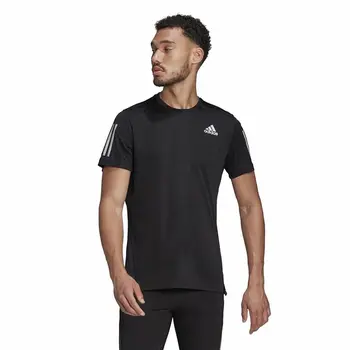 T-shirt Adidas Own The Run Black