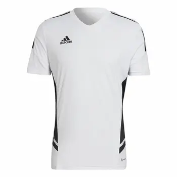Men's Short-sleeved Football Shirt Adidas Con22 White