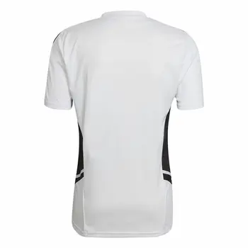 Men's Short-sleeved Football Shirt Adidas Con22 White