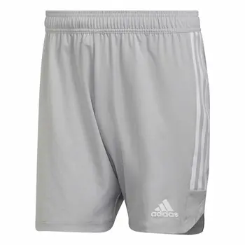Football Training Trousers for Adults Adidas Con22 Md Grey