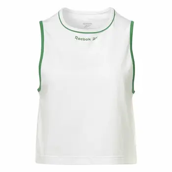 Men’s Short Sleeve T-Shirt Reebok HT6259 White (XS)