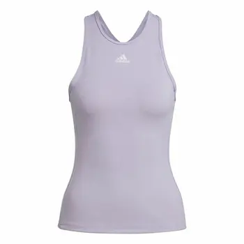 Women's Sleeveless T-shirt Adidas Hyperglam Lavendar