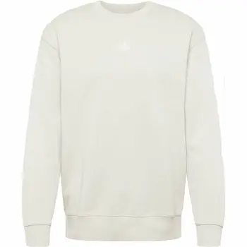 Men’s Sweatshirt without Hood Adidas FeelVivid Drop Shoulder Beige