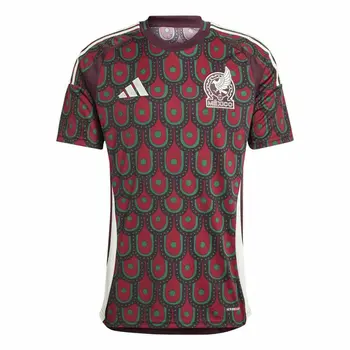 Men's Short-sleeved Football Shirt Adidas México 1ªEquipación (S)