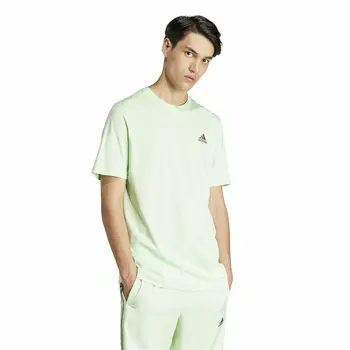 Men’s Short Sleeve T-Shirt Adidas adidas Sl Green