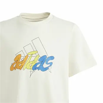 Short Sleeve T-Shirt Adidas Gfx Illustrated Infantil