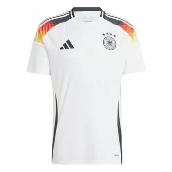 Men's Short-sleeved Football Shirt Adidas Alemania (XL)