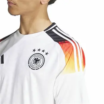 Men's Short-sleeved Football Shirt Adidas Alemania (XL)