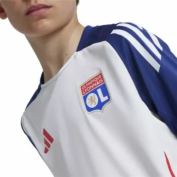 Children's Short Sleeved Football Shirt Adidas Tiro24 Blue (9-10 Years)