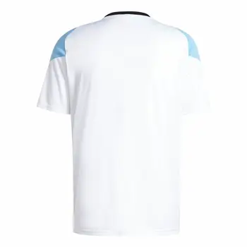 Football T-Shirt Adidas Messi Training Jersey White Blue