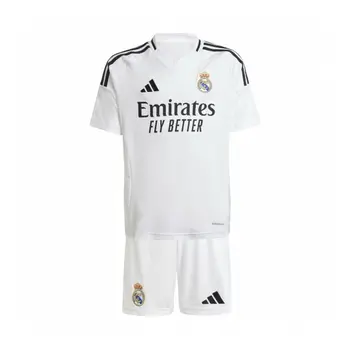 Children's Sports Outfit Adidas REAL H Y KIT IT5203 White