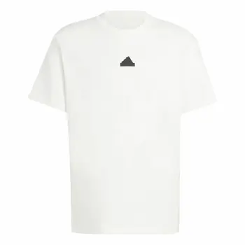 Men’s Short Sleeve T-Shirt Adidas Brand Love White