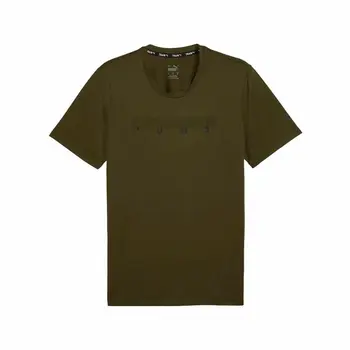 Short-sleeve Sports T-shirt Puma Energy Cloudspun Graphic Golden