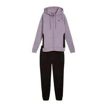 Women's Tracksuit Puma Classic Hooded Tracksuit Fl 2 Pieces