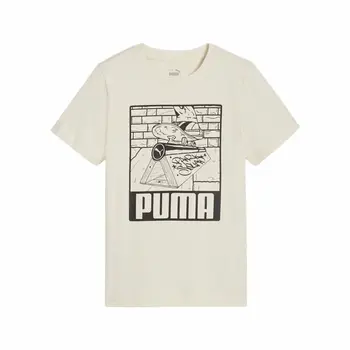 Child's Short Sleeve T-Shirt Puma Essentials+ Mid 90S Graphic