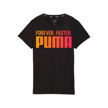 Women’s Short Sleeve T-Shirt Puma Run Favorites Forever Faster
