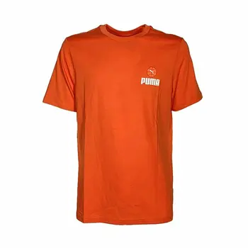 Men’s Short Sleeve T-Shirt Puma Chilli Powder Orange
