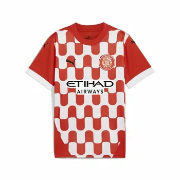 Children's Short Sleeved Football Shirt Puma Girona 24/25 Home Replica Infantil
