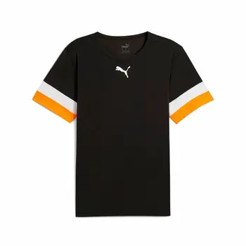 Men's Short-sleeved Football Shirt Puma Individualrise Jersey Black