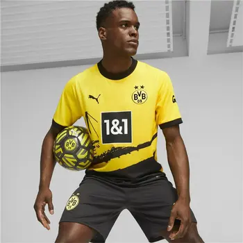 Men’s Short Sleeve T-Shirt Puma Borussia Dortmund L