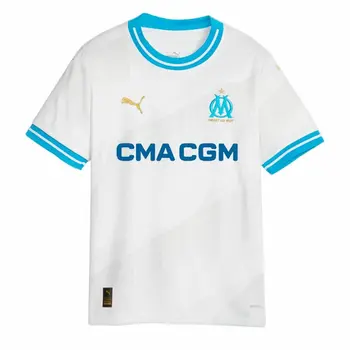 Child's Short Sleeve T-Shirt Puma Olympique de Marsella