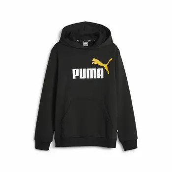 Children’s Sweatshirt Puma Ess+ 2 Col Big Logo Black