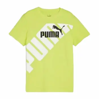 Child's Short Sleeve T-Shirt Puma POWER Graphic