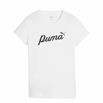 Women’s Short Sleeve T-Shirt Puma Essentials+ Script