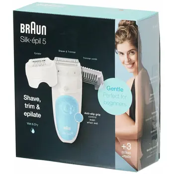 Electric Hair Remover Braun Silk Epil 5-605 Power
