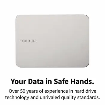External Hard Drive Toshiba HDTX210ESCAA 1 TB HDD Silver Magnetic