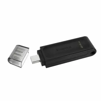 USB stick Kingston DT70/64GB usb c Black 64 GB
