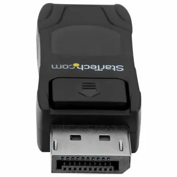 DisplayPort to HDMI Adapter Startech DP2HD4KADAP 4K Ultra HD Black White Cyan