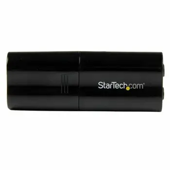 External Sound Card USB Startech ICUSBAUDIOB Black