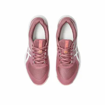 Adult's Padel Trainers Asics Game Ff Padel White Fuchsia
