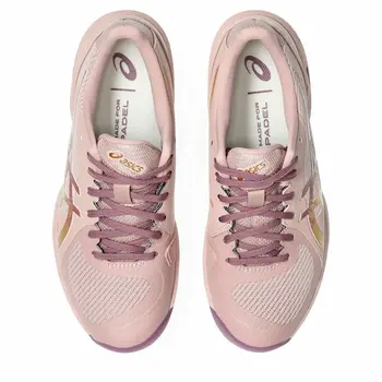 Adult's Padel Trainers Asics Solution Swift Ff 2 Padel Pink Salmon