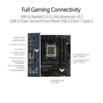 Motherboard Asus AMD AM5 AMD AMD B650