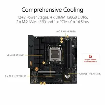 Motherboard Asus AMD AM5 AMD AMD B650