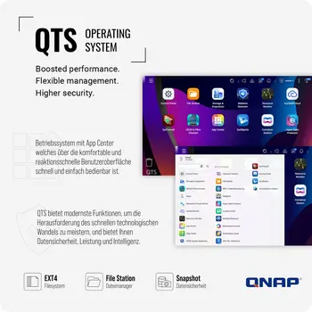 NAS Network Storage Qnap TS-664 Black