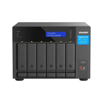 NAS Network Storage Qnap TVS-H674 Black intel core i5-12400