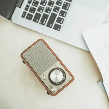 Portable Bluetooth Radio Sangean Retro Wood FM